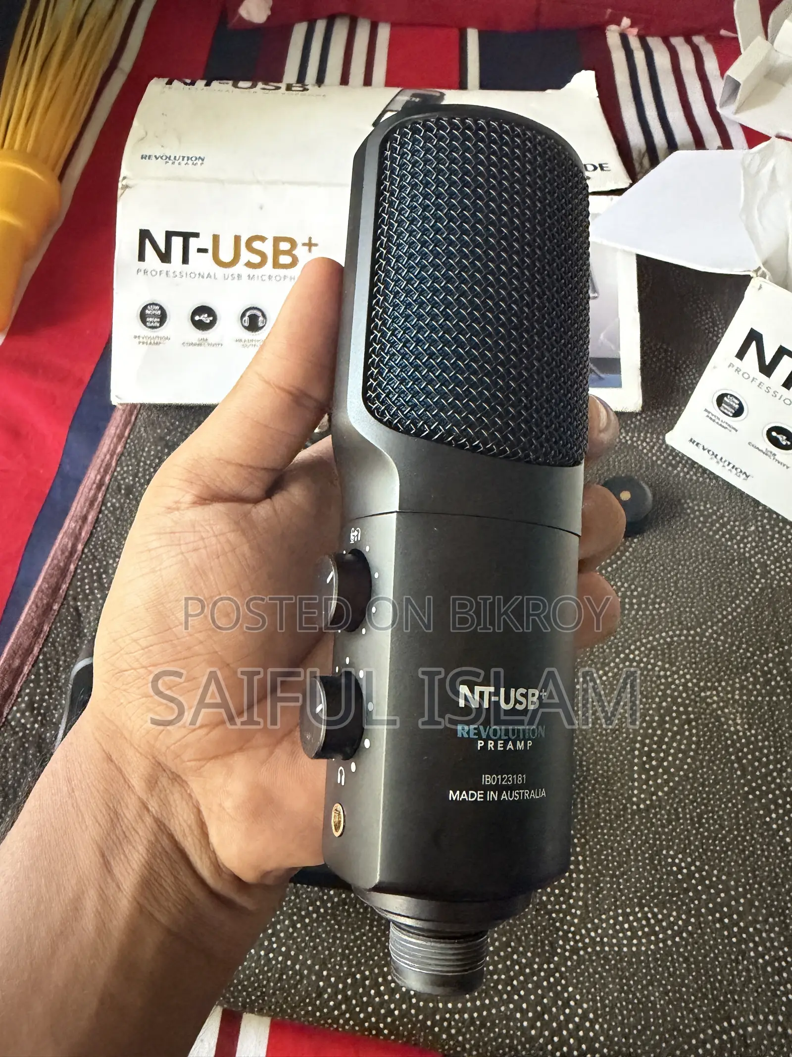 এনটি-ইউএসবি প্লাস রোড মাইক