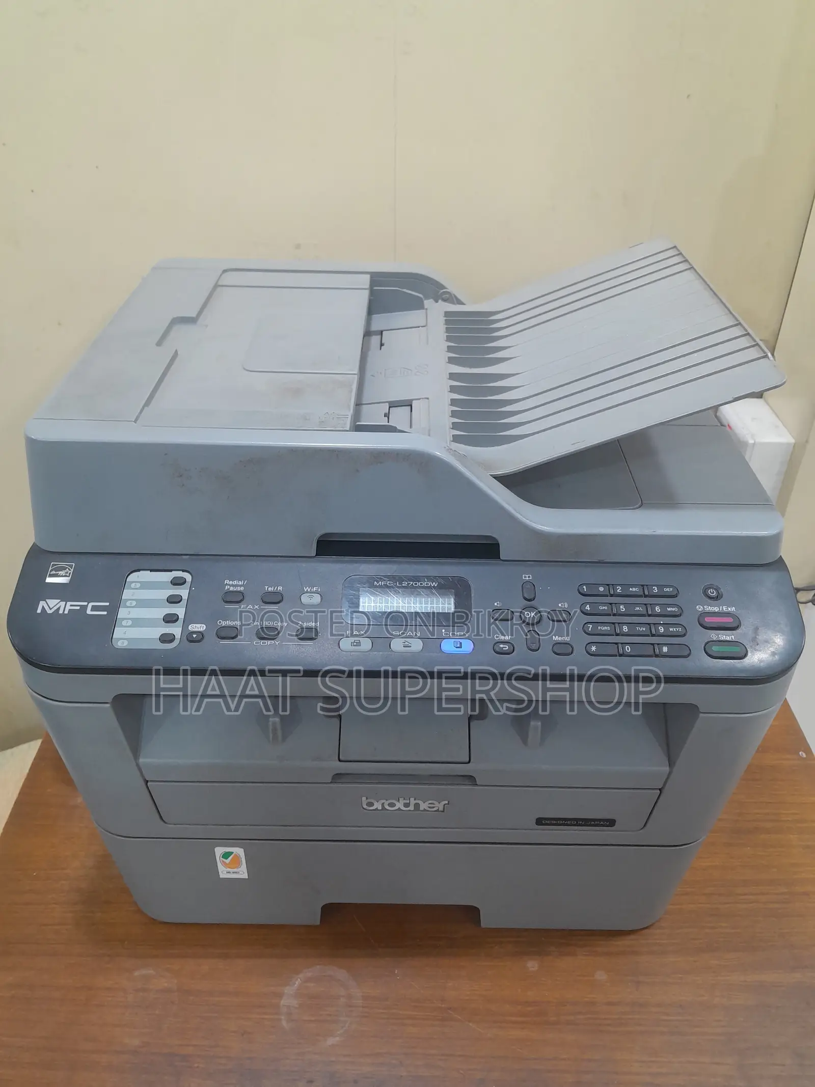 ব্রাদার এমএফসি-এল২৭০০ডব্লিউ প্রিন্টার