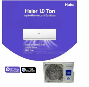 1.0 Ton Non Inverter AC Haier or EMI and 5 Years Warranty