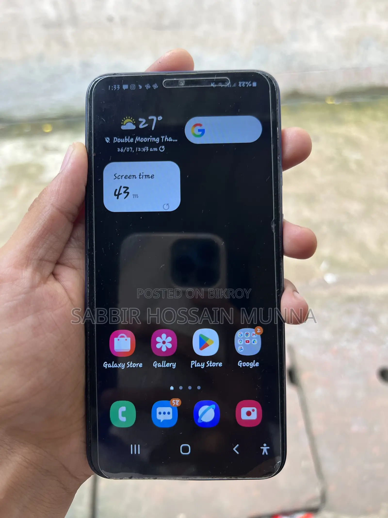 Samsung A10 32 GB Blue
