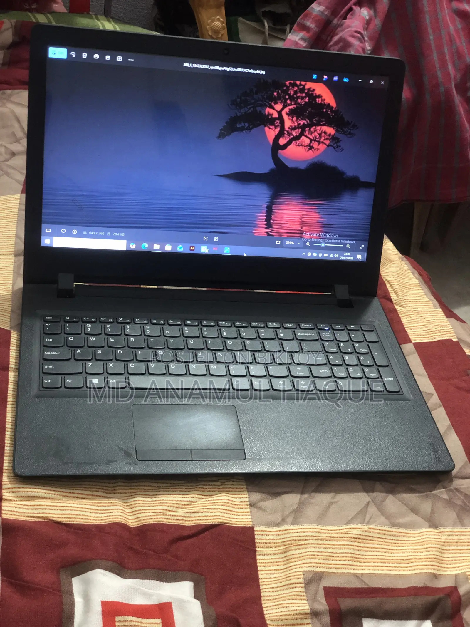 Laptop Lenovo IdeaPad 110 4GB Intel Core I5 HDD+SSD 128GB