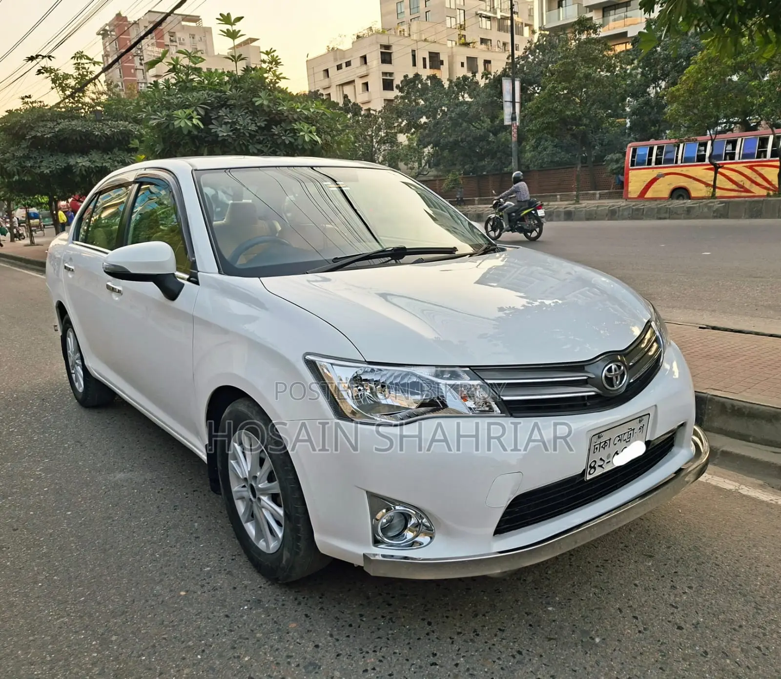 Toyota Axio 1.5 G Two Wheel Drive 2013 White