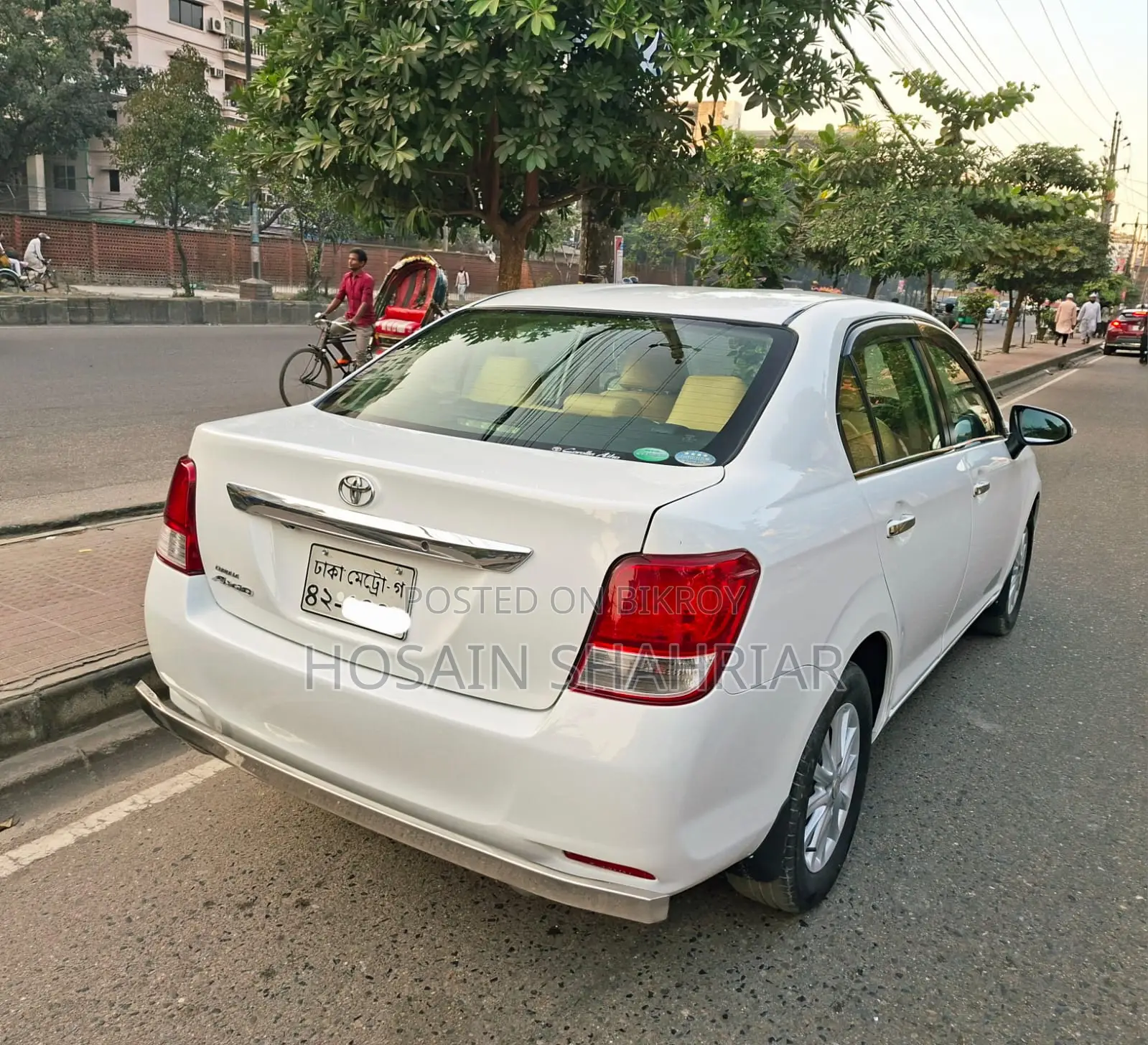 Toyota Axio 1.5 G Two Wheel Drive 2013 White