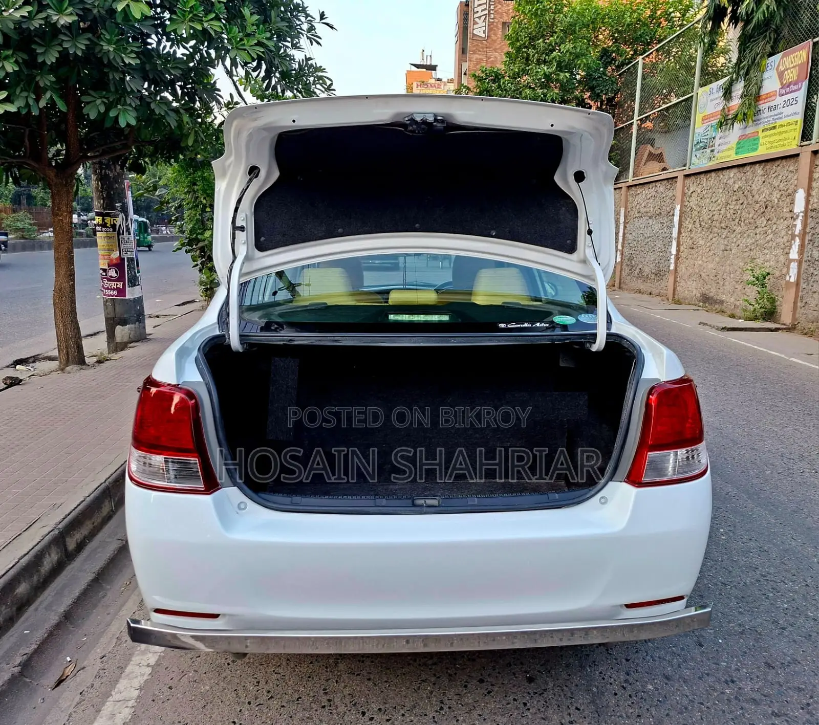 Toyota Axio 1.5 G Two Wheel Drive 2013 White