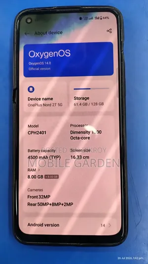 OnePlus Nord 2T 128 GB Black