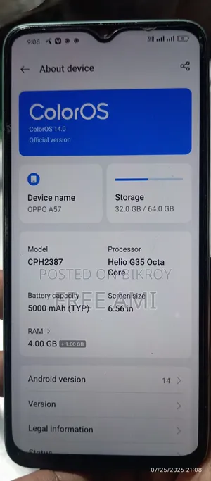 Oppo A57 64 GB