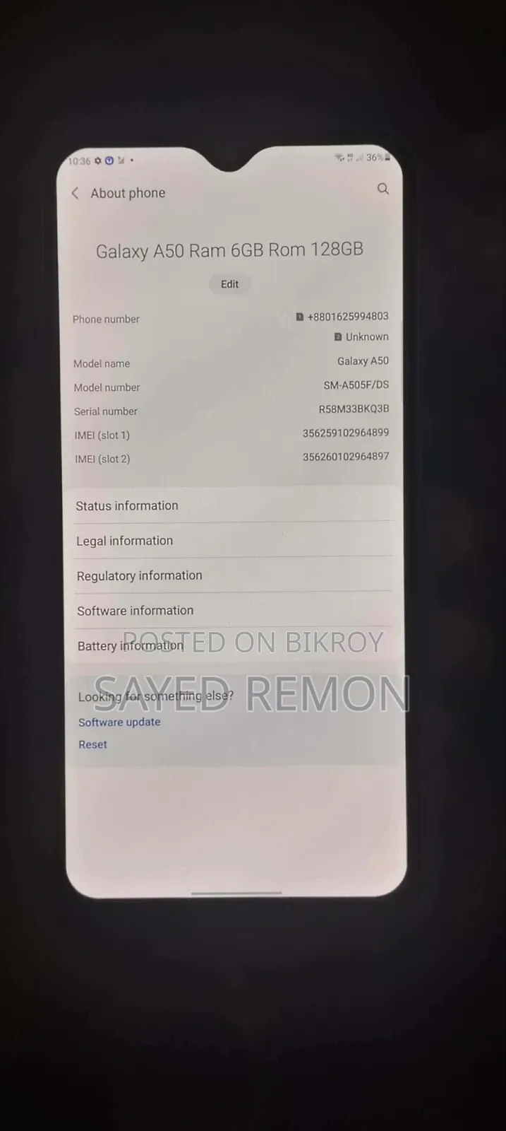 Samsung Galaxy A15 128 GB White