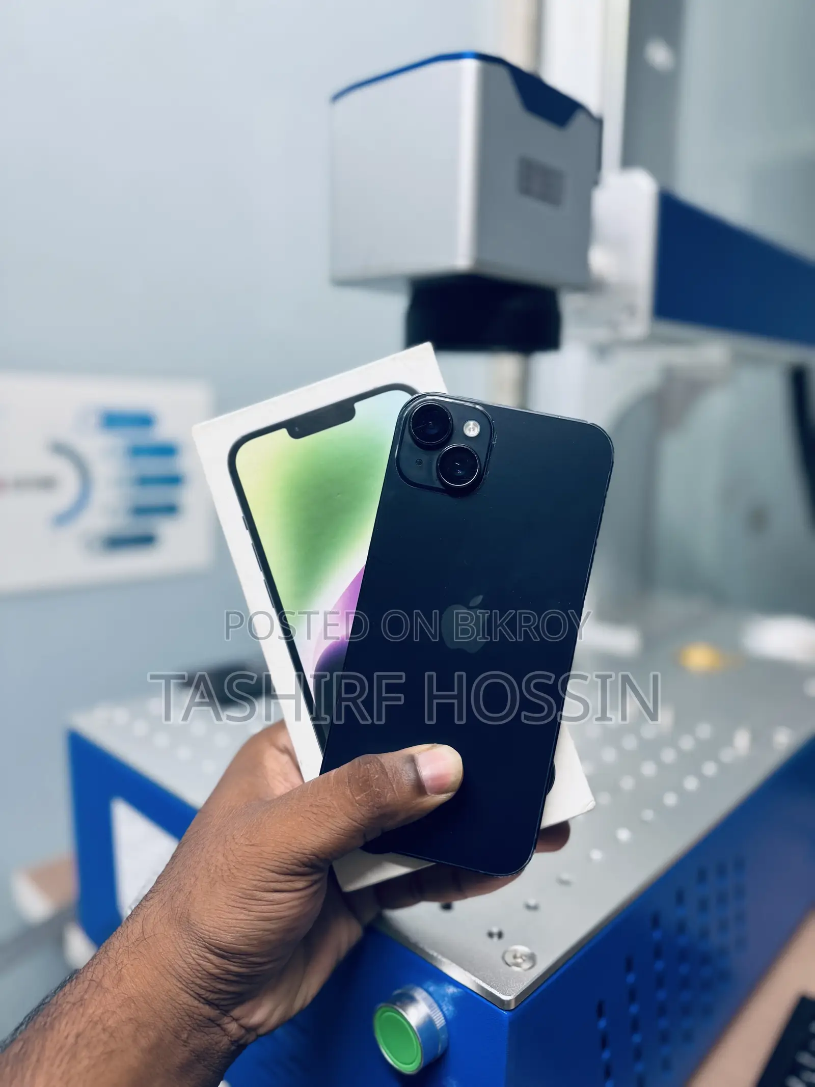 অ্যাপল আইফোন ১৪ প্লাস ১২৮ জিবি ব্ল্যাক
