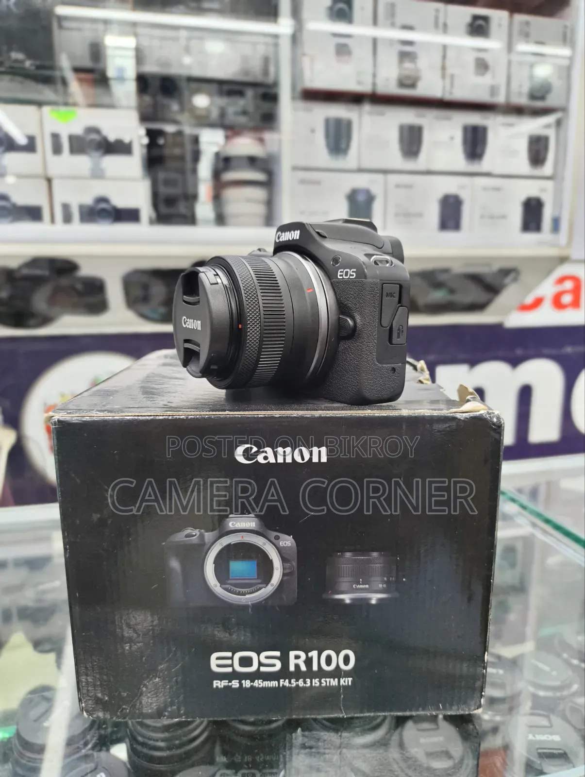 Canon R100 Camera With Kit Lens