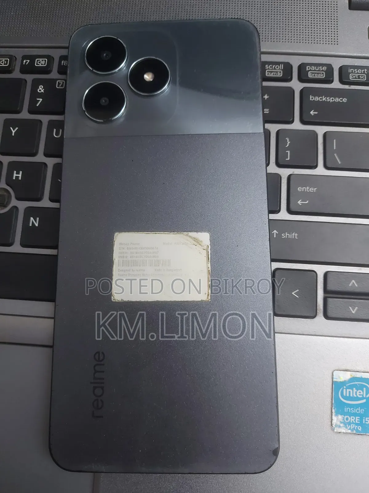 Realme Note 50 128 GB Black