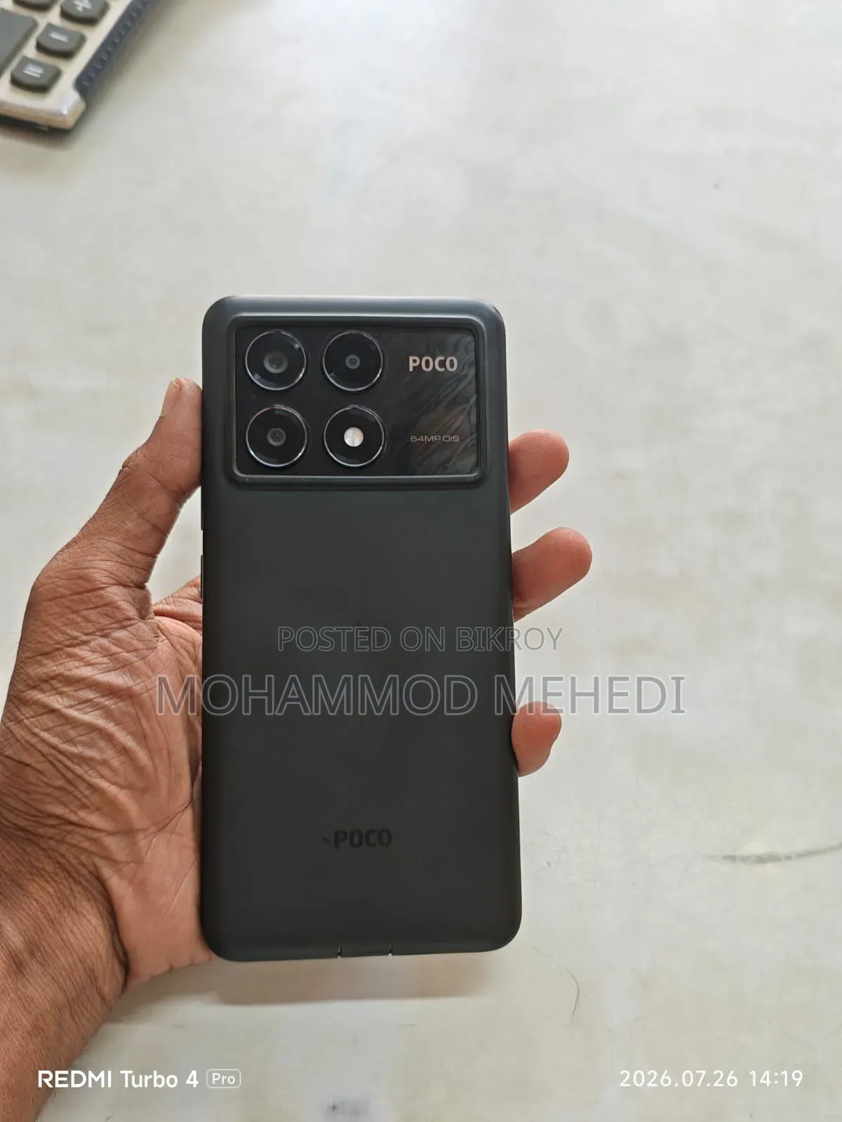 Xiaomi Poco X6 Pro 256 GB Yellow