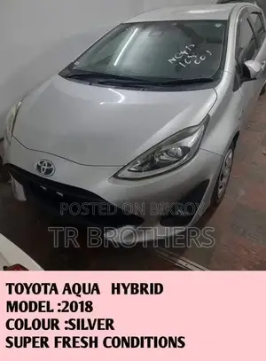 New Toyota Aqua 2018 Silver