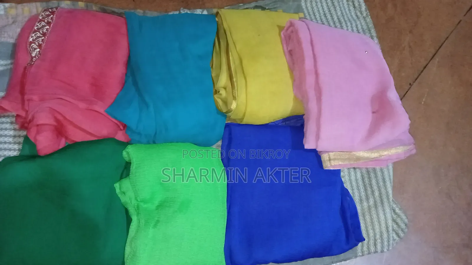 Used, unused chiffon ornas for sale.