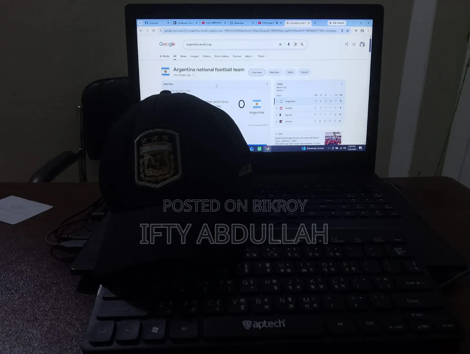 ল্যাপটপ আসুস X555LD 8GB ইন্টেল কোর i7 এইচডিপি 1T