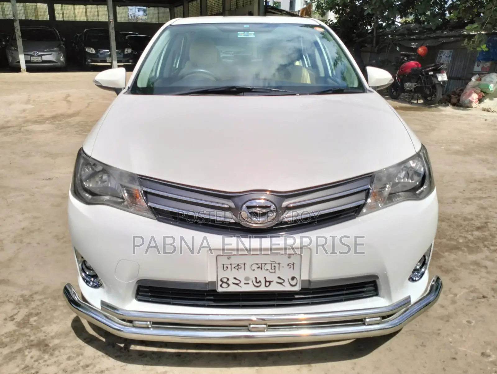 Toyota Axio 2013 White