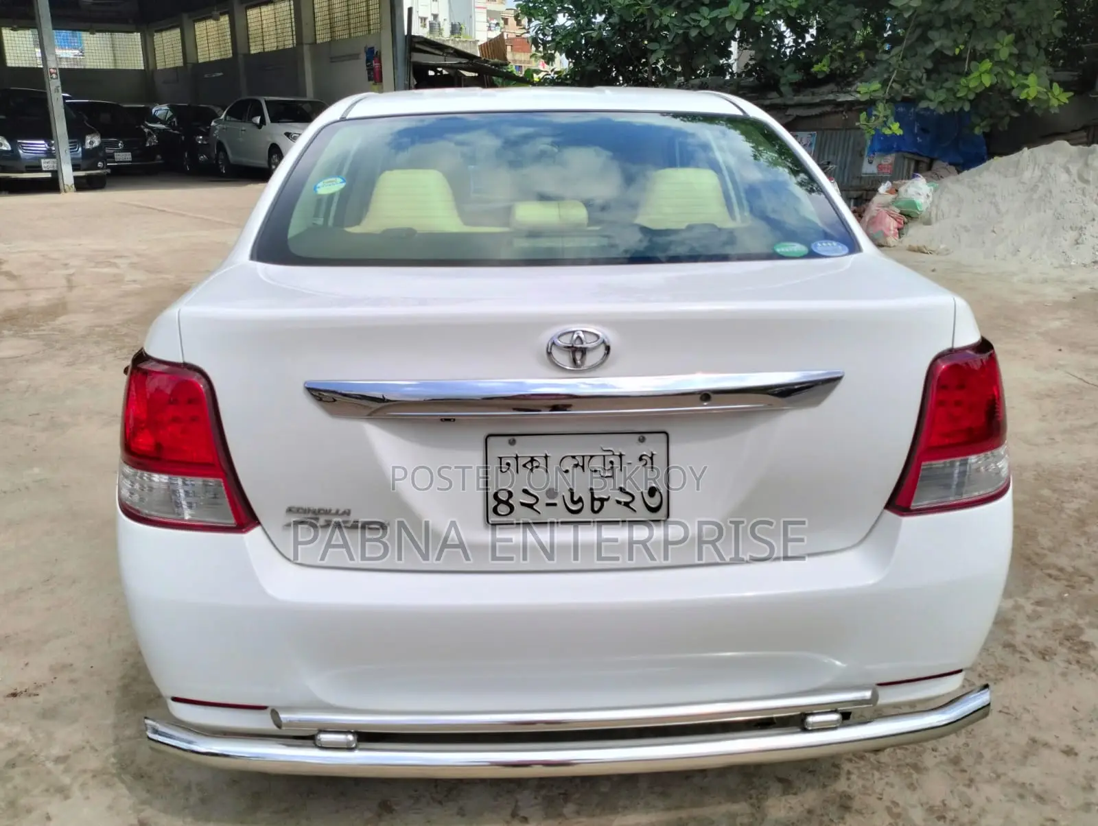 Toyota Axio 2013 White