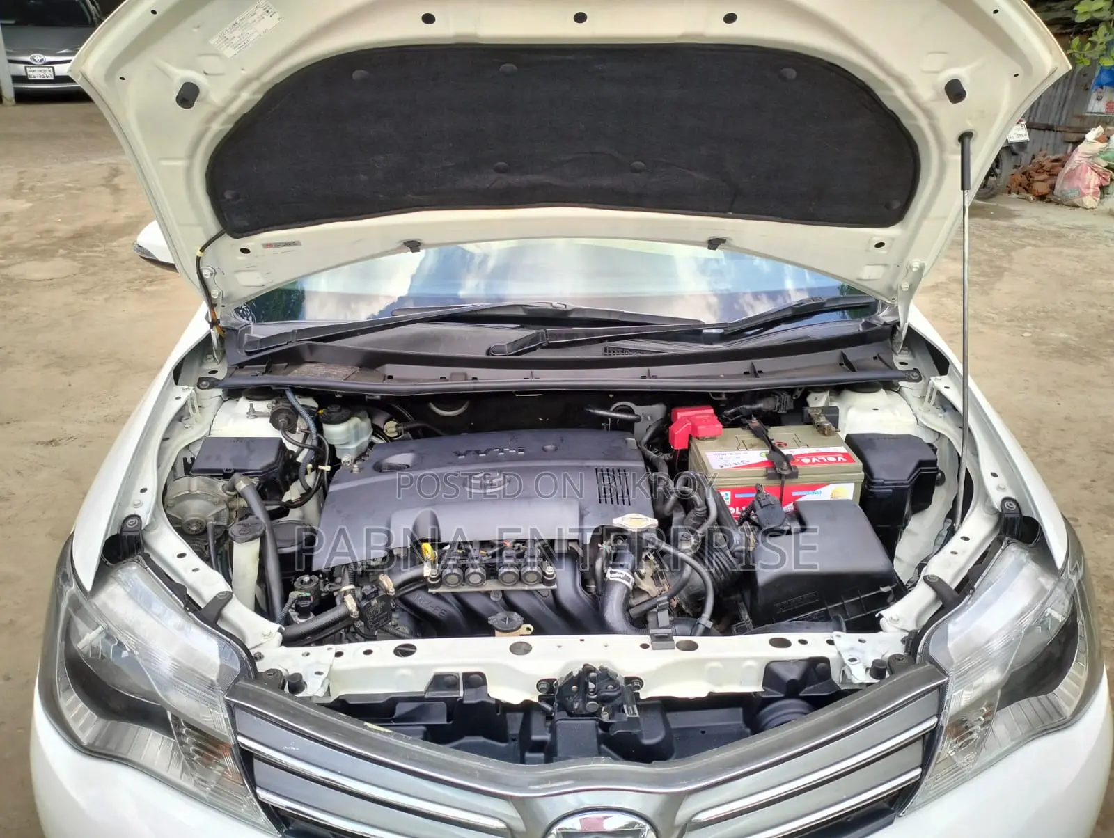 Toyota Axio 2013 White