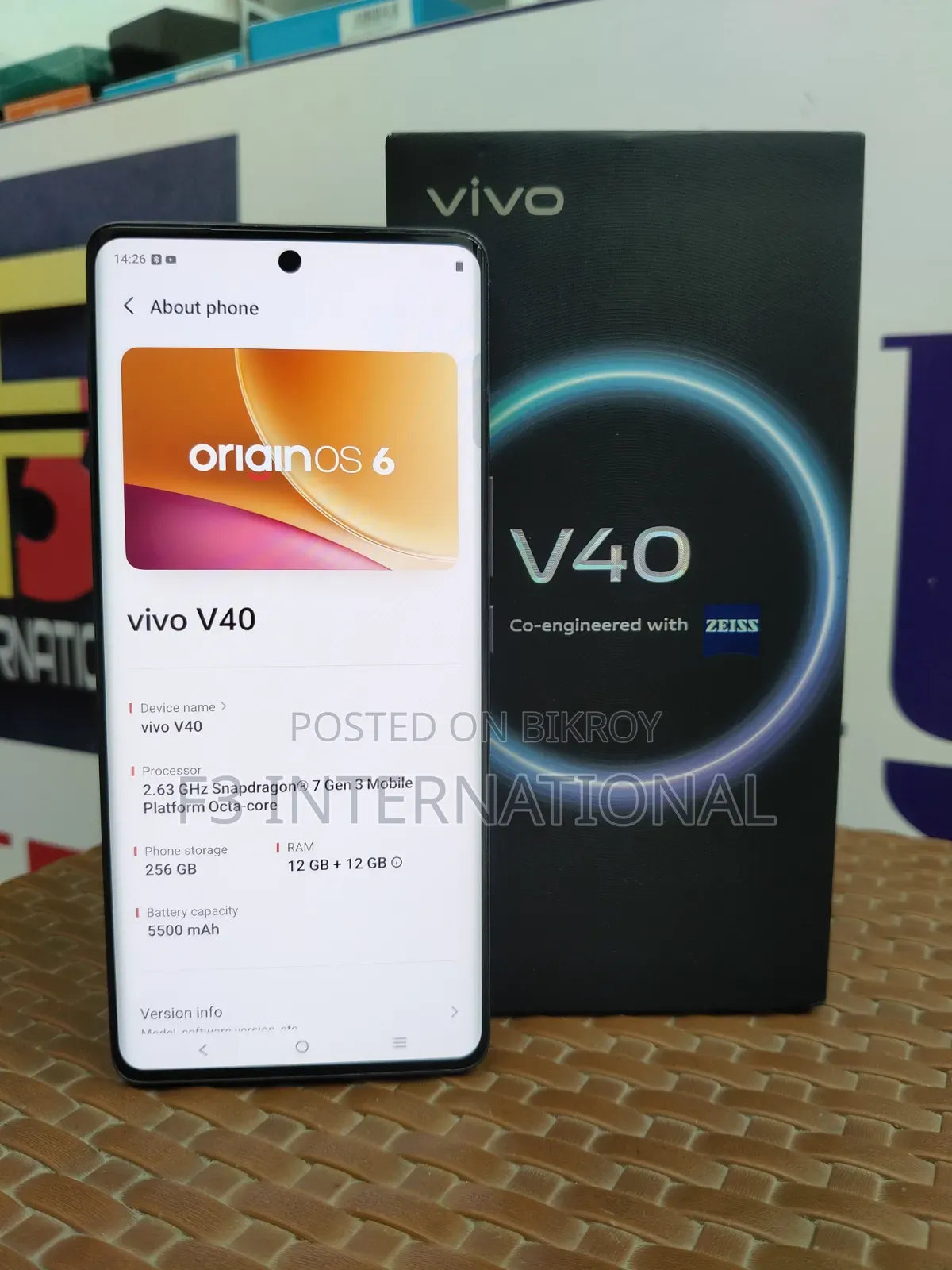 Vivo V40 5G 256 GB