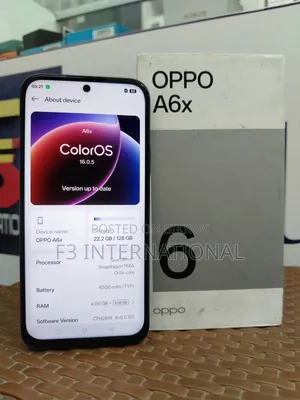 Oppo A6x 64 GB Black