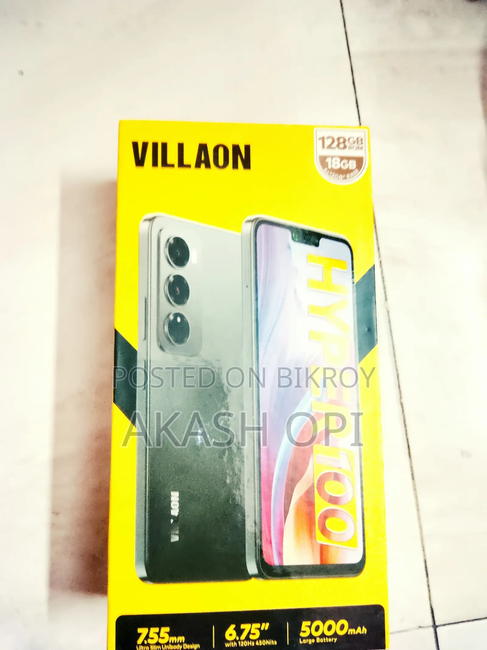 New Villaon 128 GB Gray