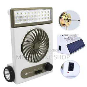 Solar Light Fan