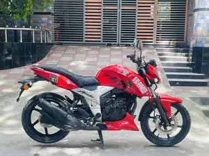 টিভিএস অ্যাপাচি আরটিআর ১৬০ ৪ভি ২০১৯ লাল