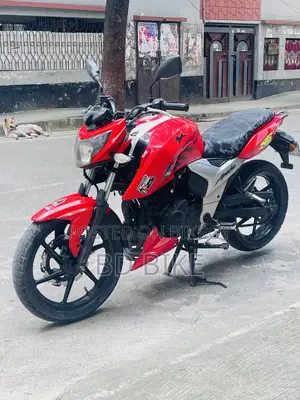 টিভিএস অ্যাপাচি আরটিআর ১৬০ ৪ভি ২০১৯ লাল