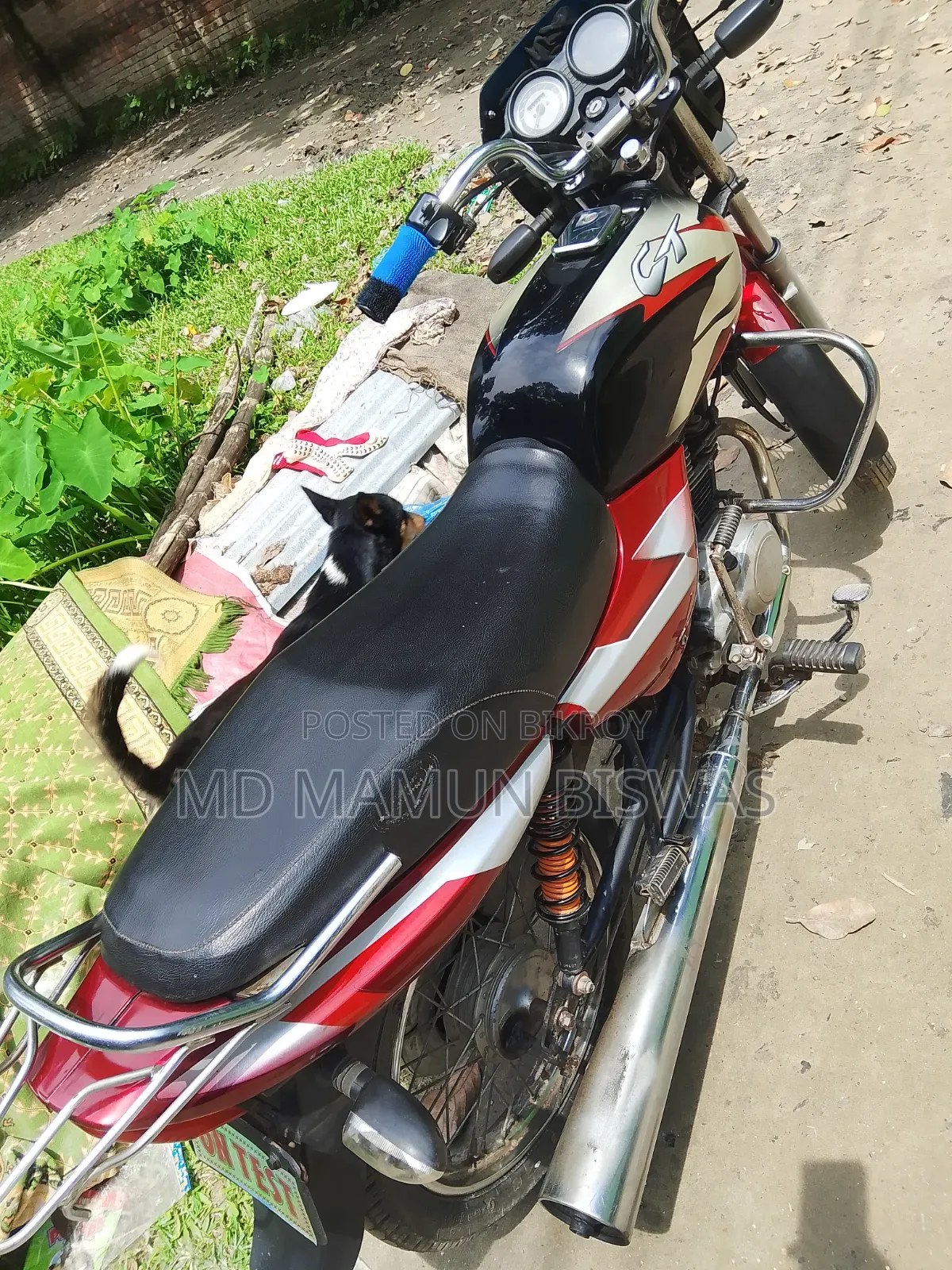 Bajaj CT 100 2008 Red