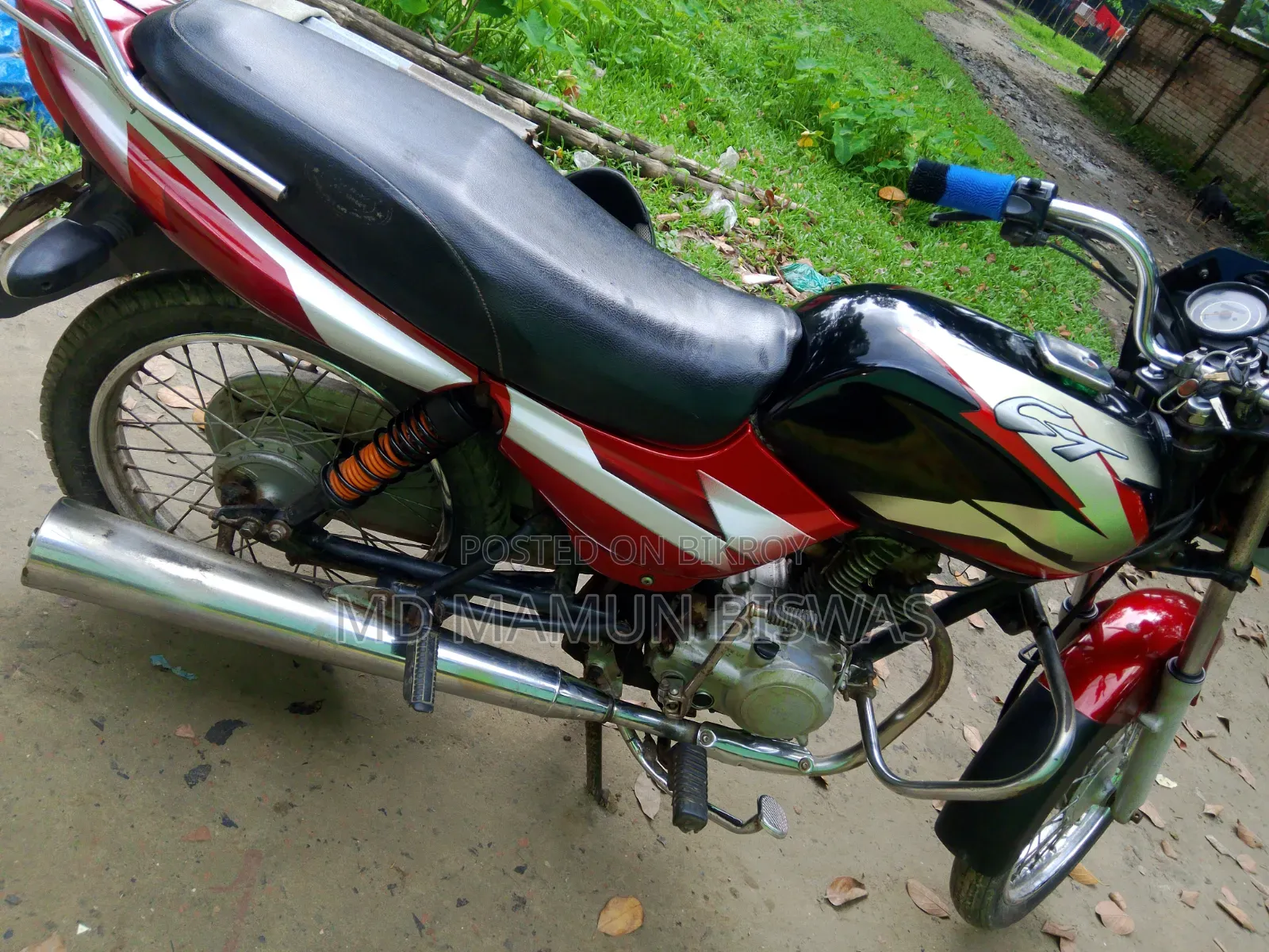 Bajaj CT 100 2008 Red