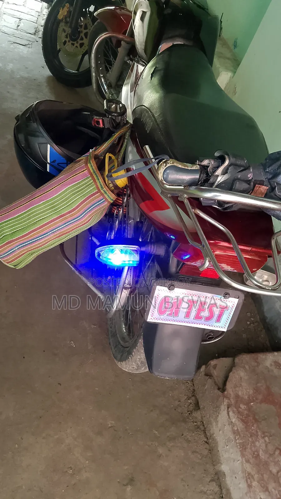 Bajaj CT 100 2008 Red
