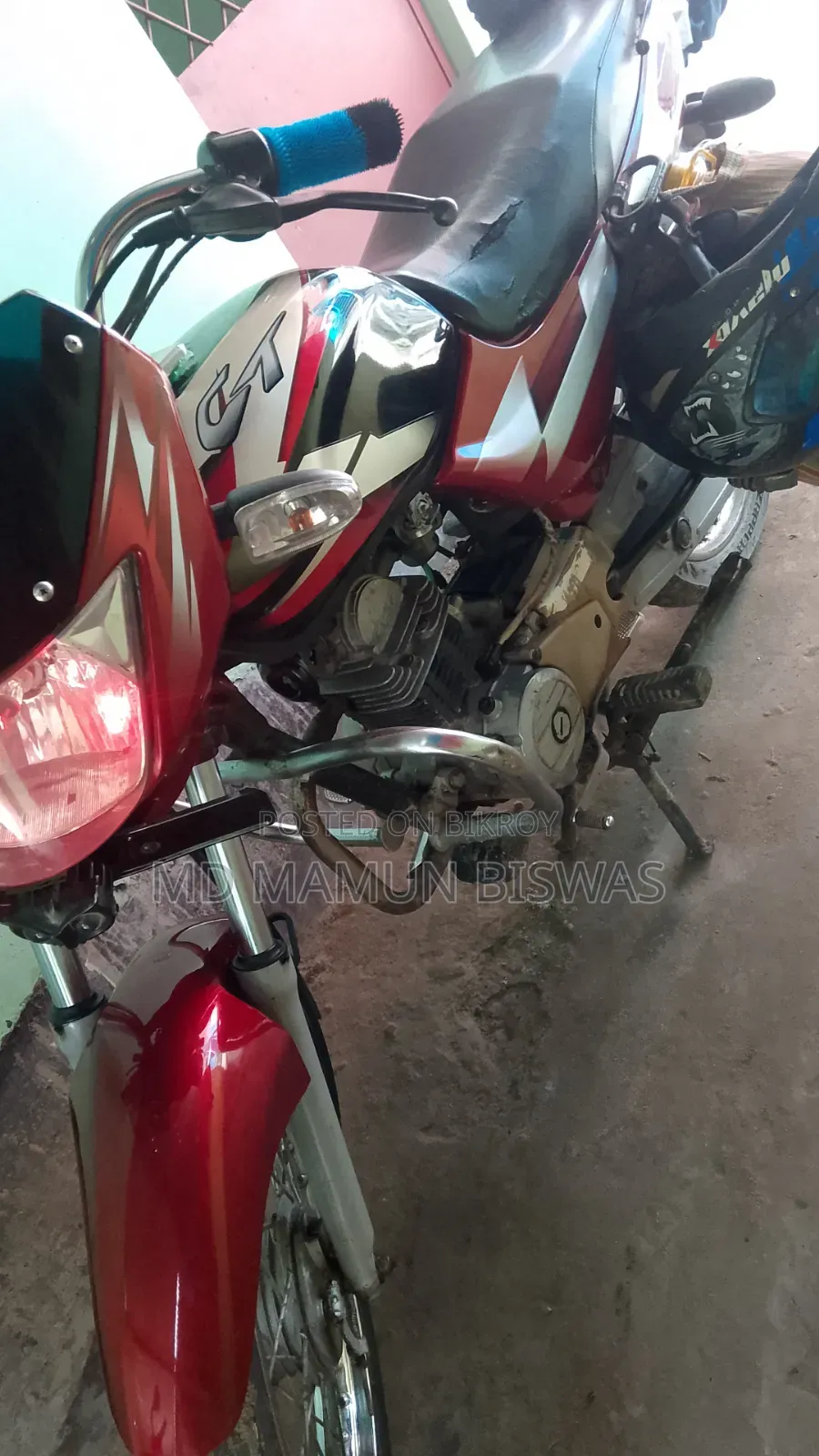 Bajaj CT 100 2008 Red