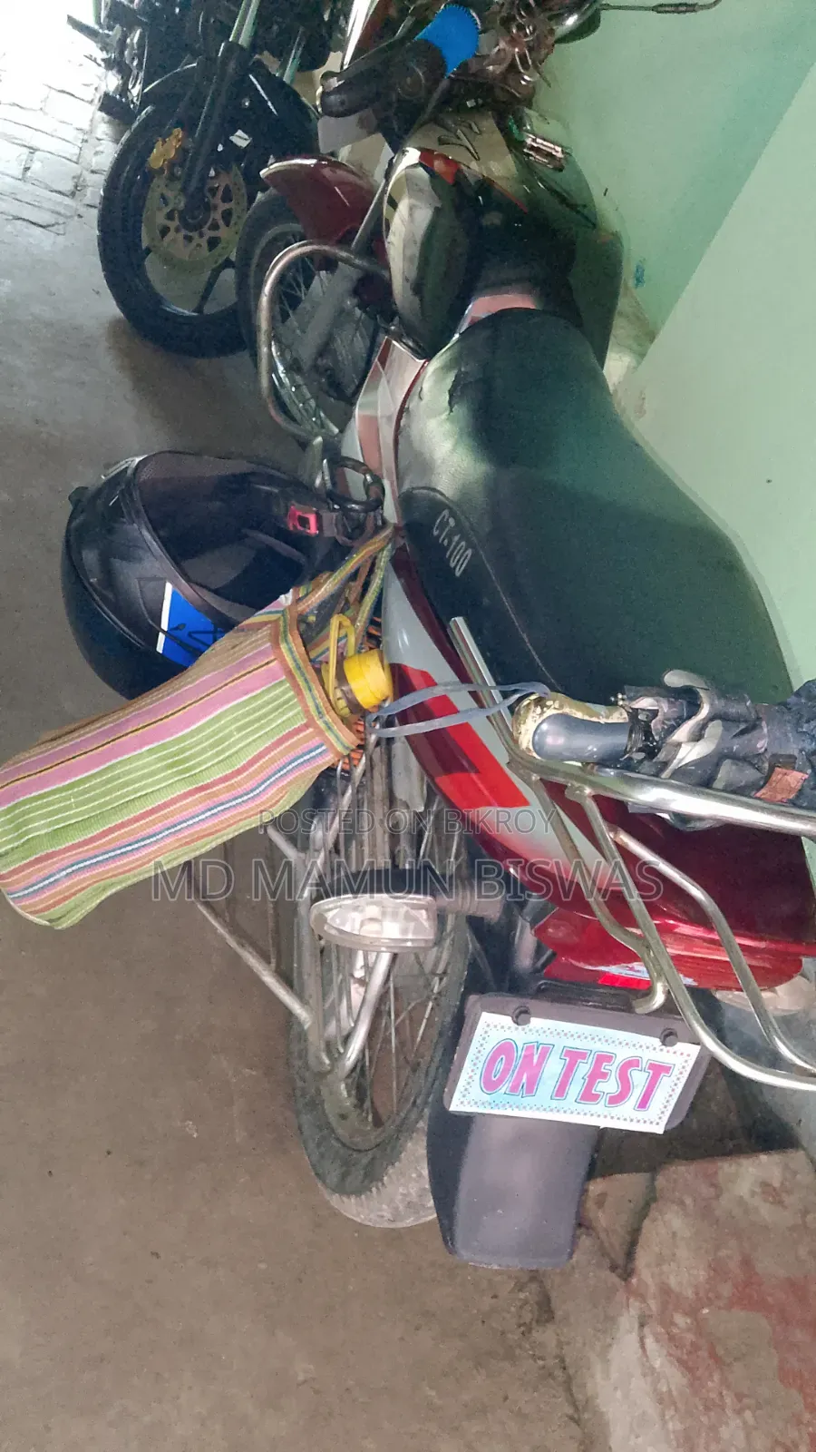 Bajaj CT 100 2008 Red