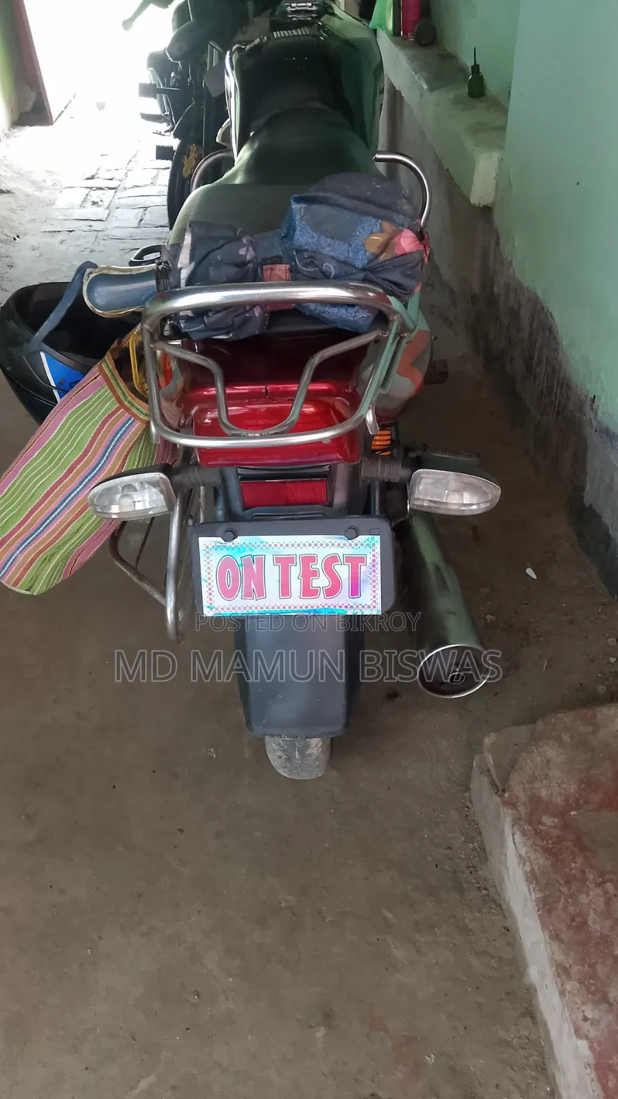 Bajaj CT 100 2008 Red