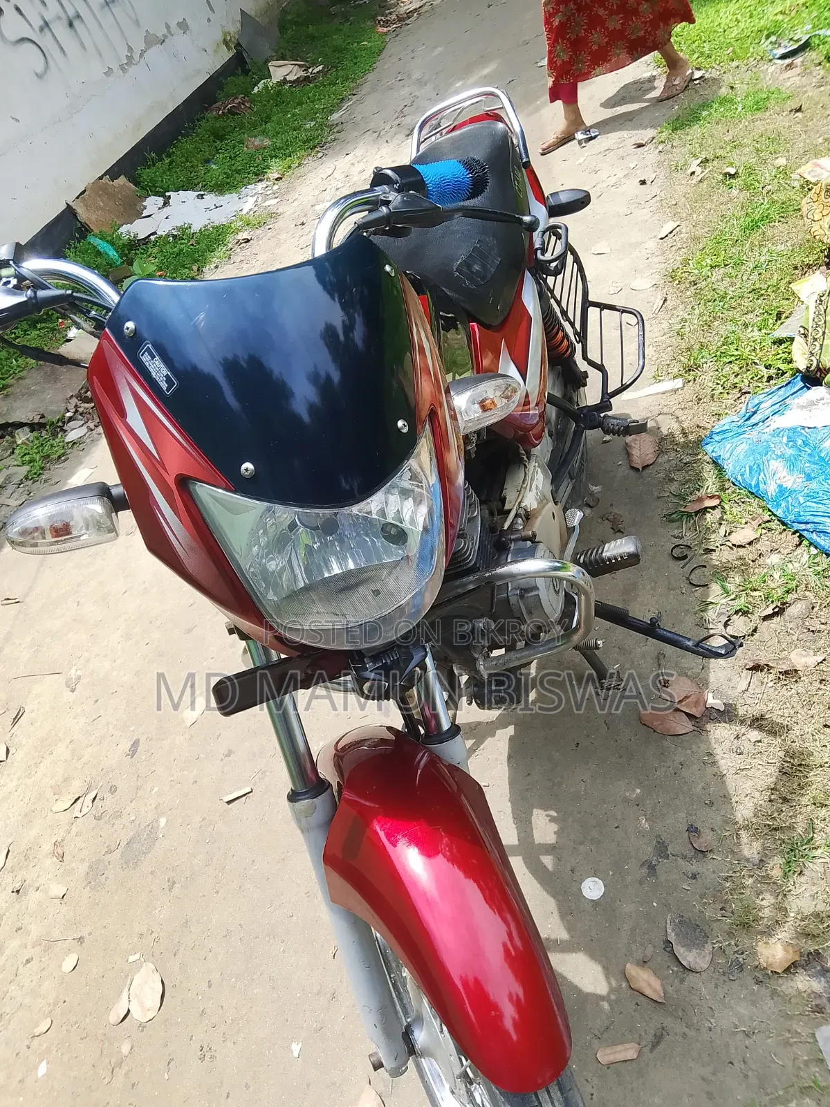 Bajaj CT 100 2008 Red