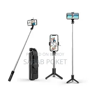 Q07 Bluetooth Selfie Stick Tripod With Remote | Wireless Mobile Stand