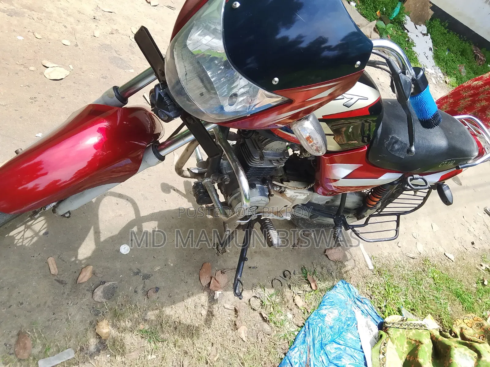 Bajaj CT 100 2008 Red