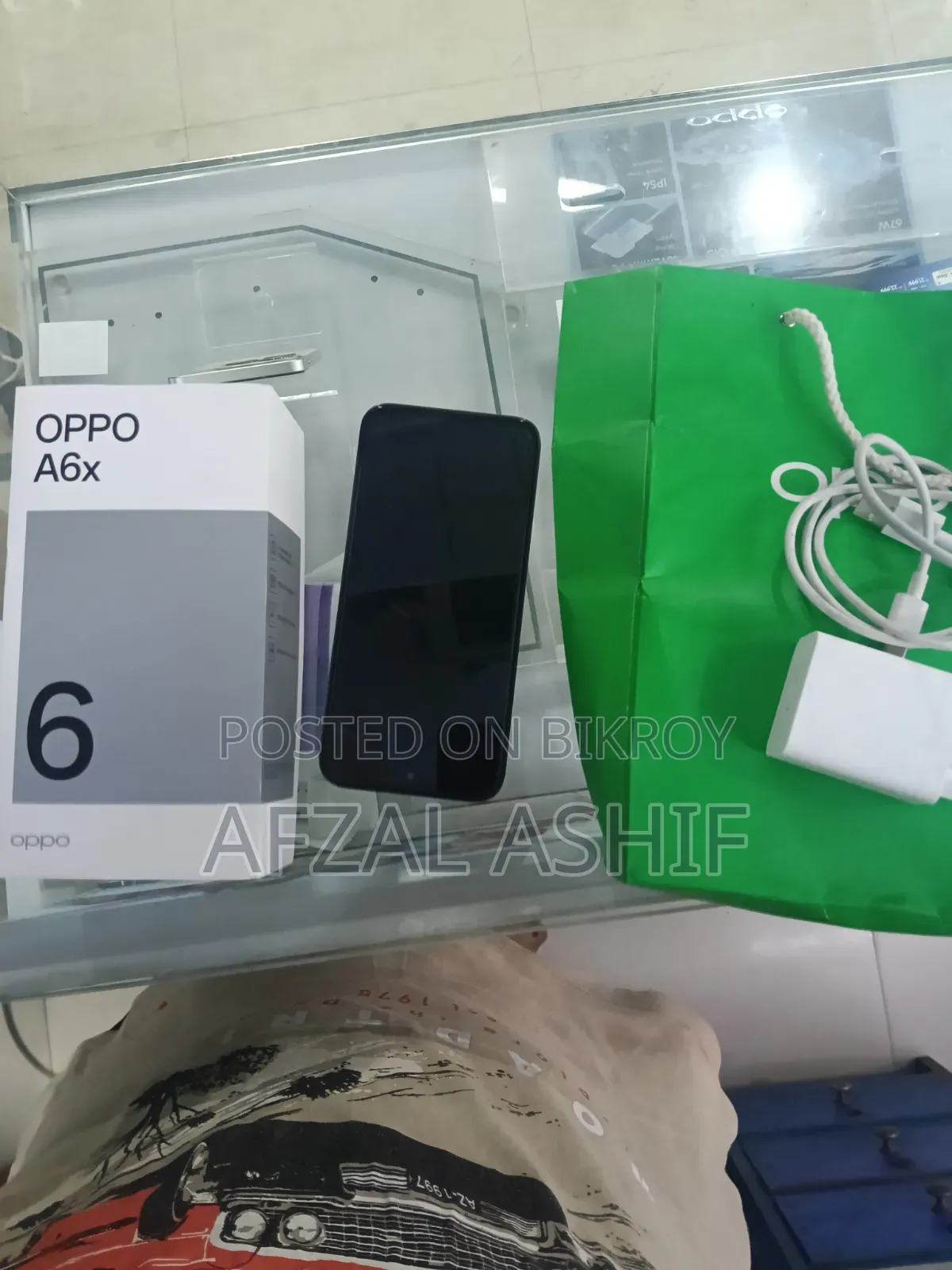 New Oppo A6x 128 GB Black