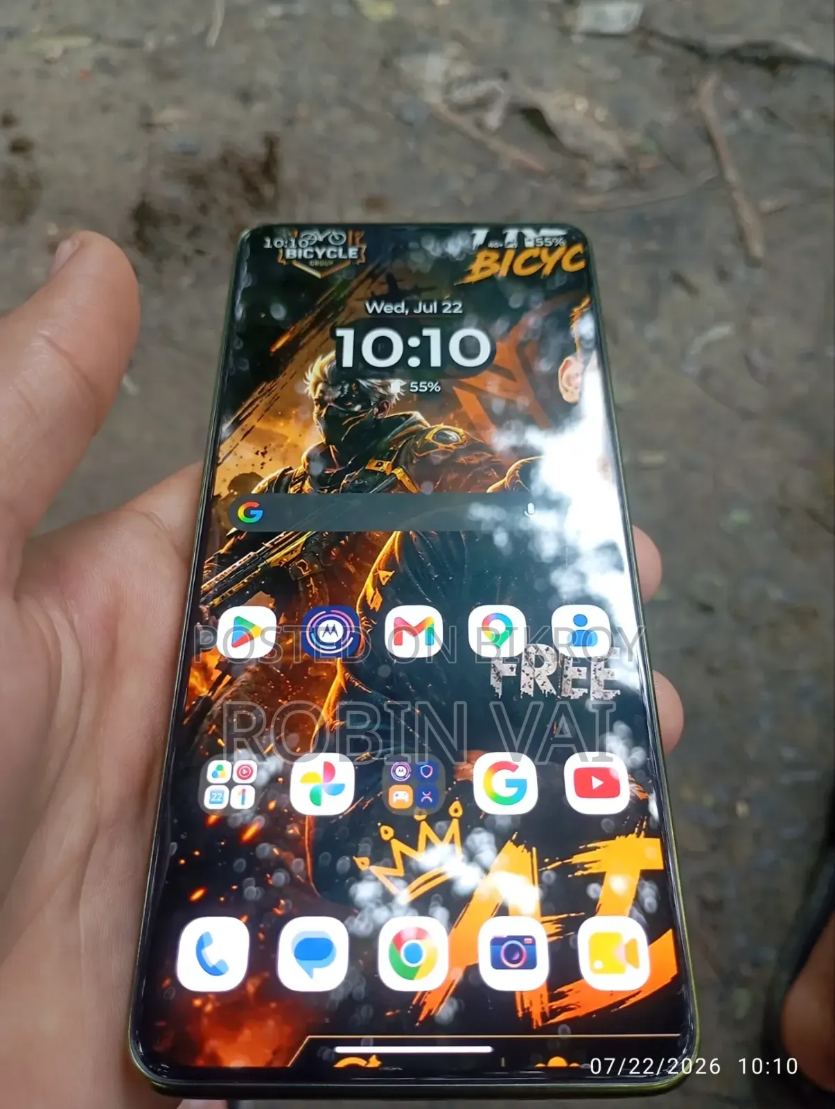 Motorola Moto G86 Power 5G 128 GB Yellow