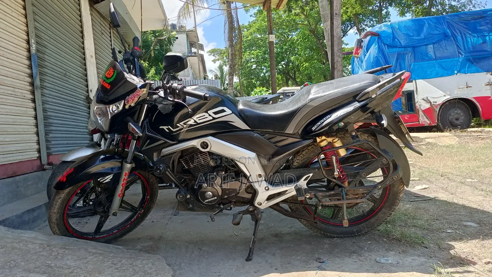 রানার টার্বো ভি২ ২০২১ ব্ল্যাক