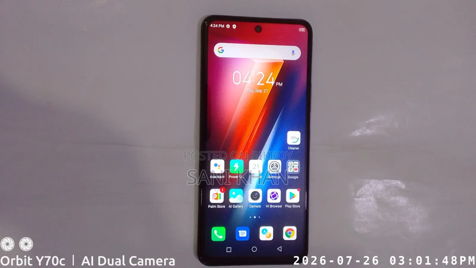 Infinix Hot 11s 128 GB Blue