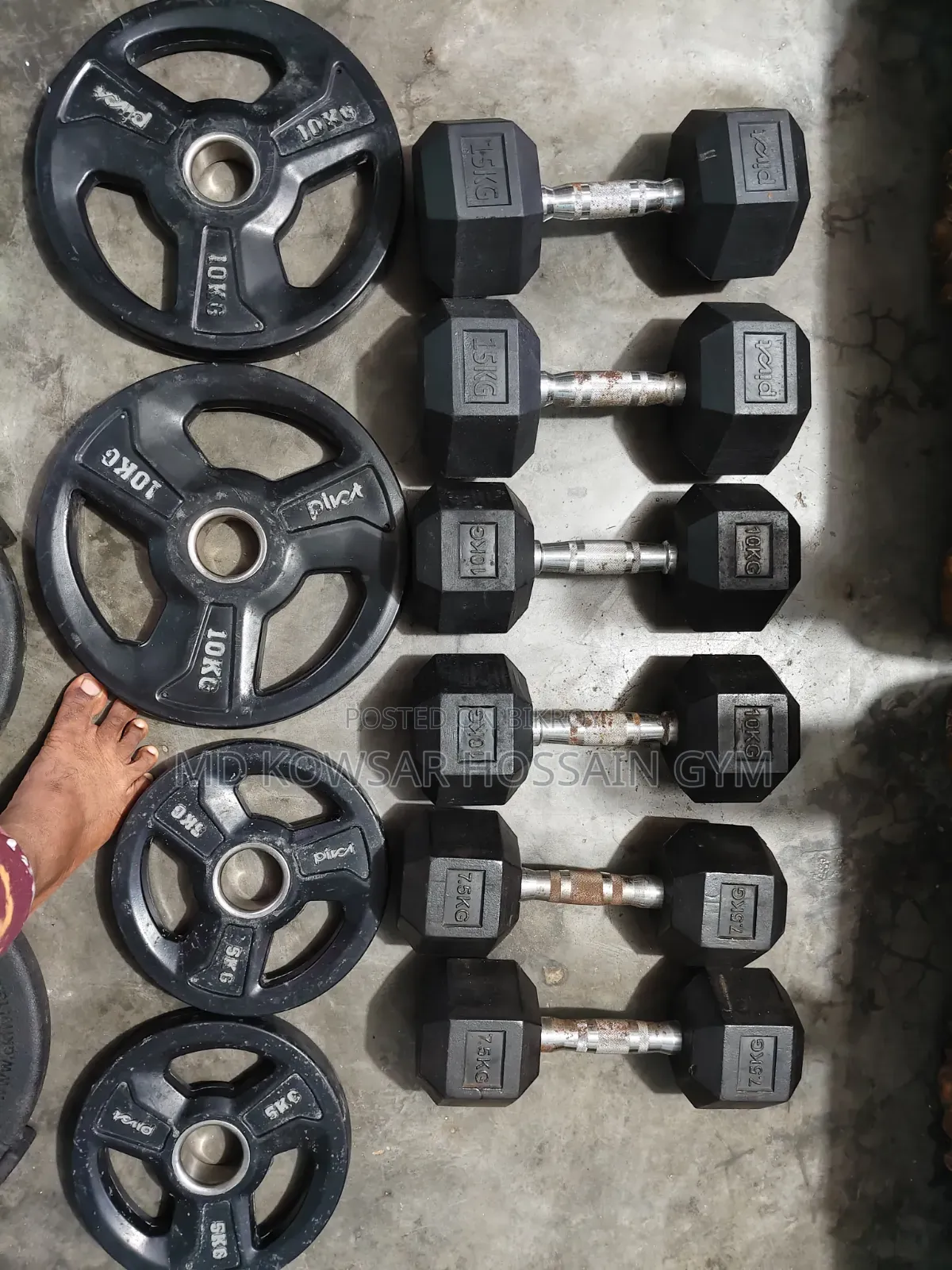 Very good dumbbell curling rod weight plate.