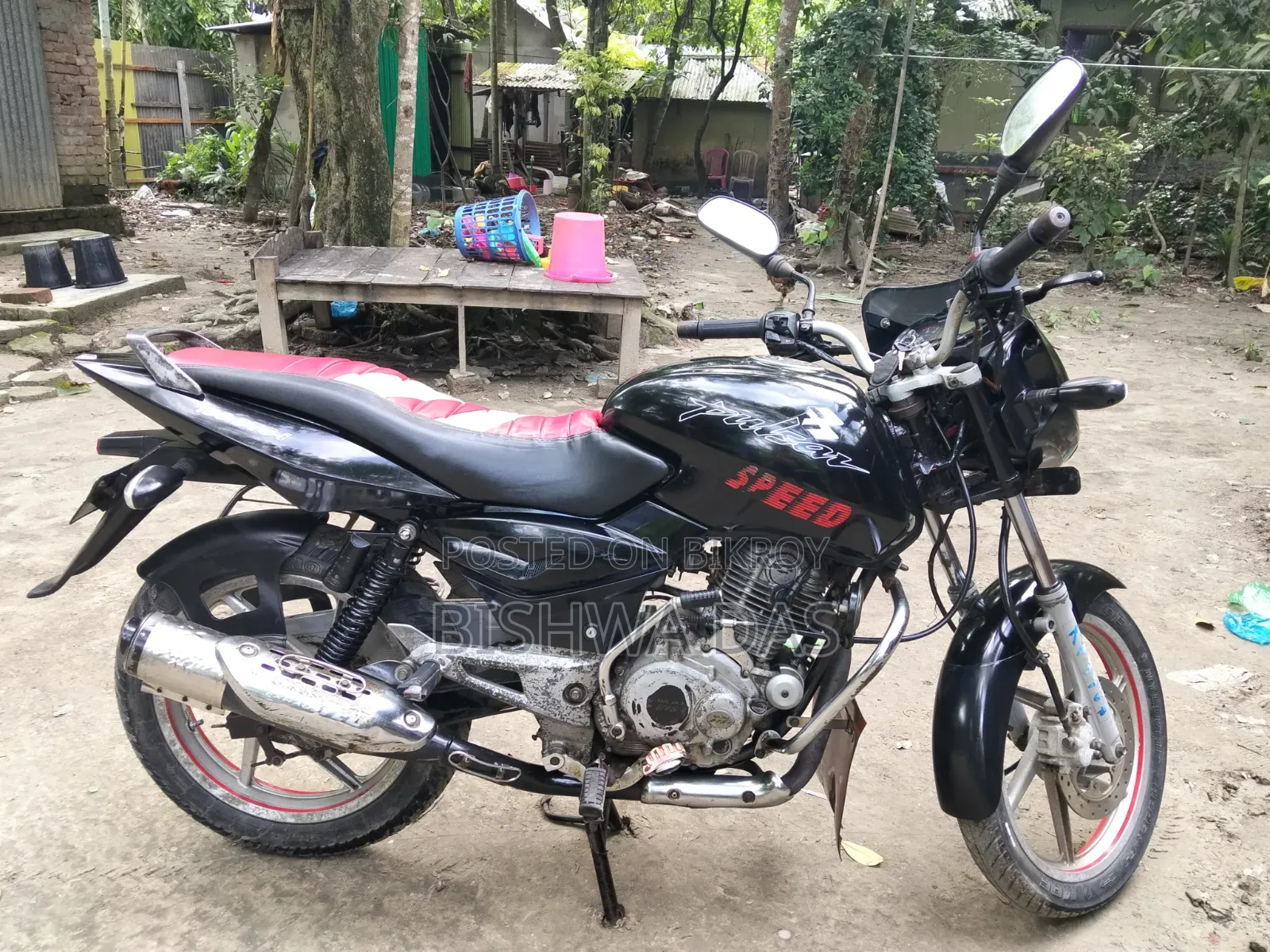 বাজাজ পালসার ১৫০ ২০০৮ ব্ল্যাক