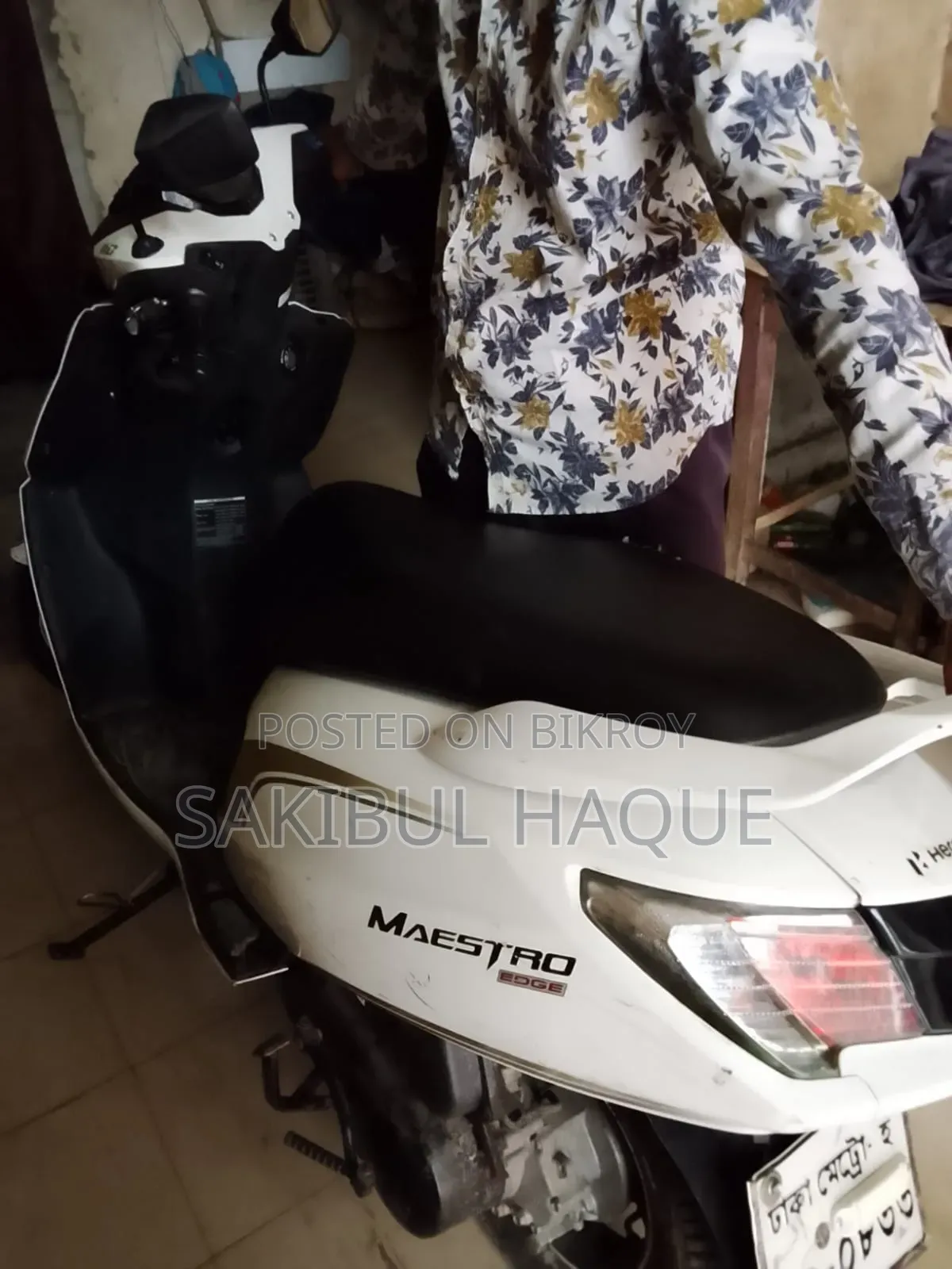 Hero Maestro Edge 110 2023 White
