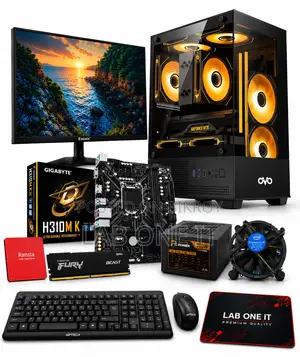 New Desktop Computer Gigabyte 8GB RAM Intel Processor 256GB SSD