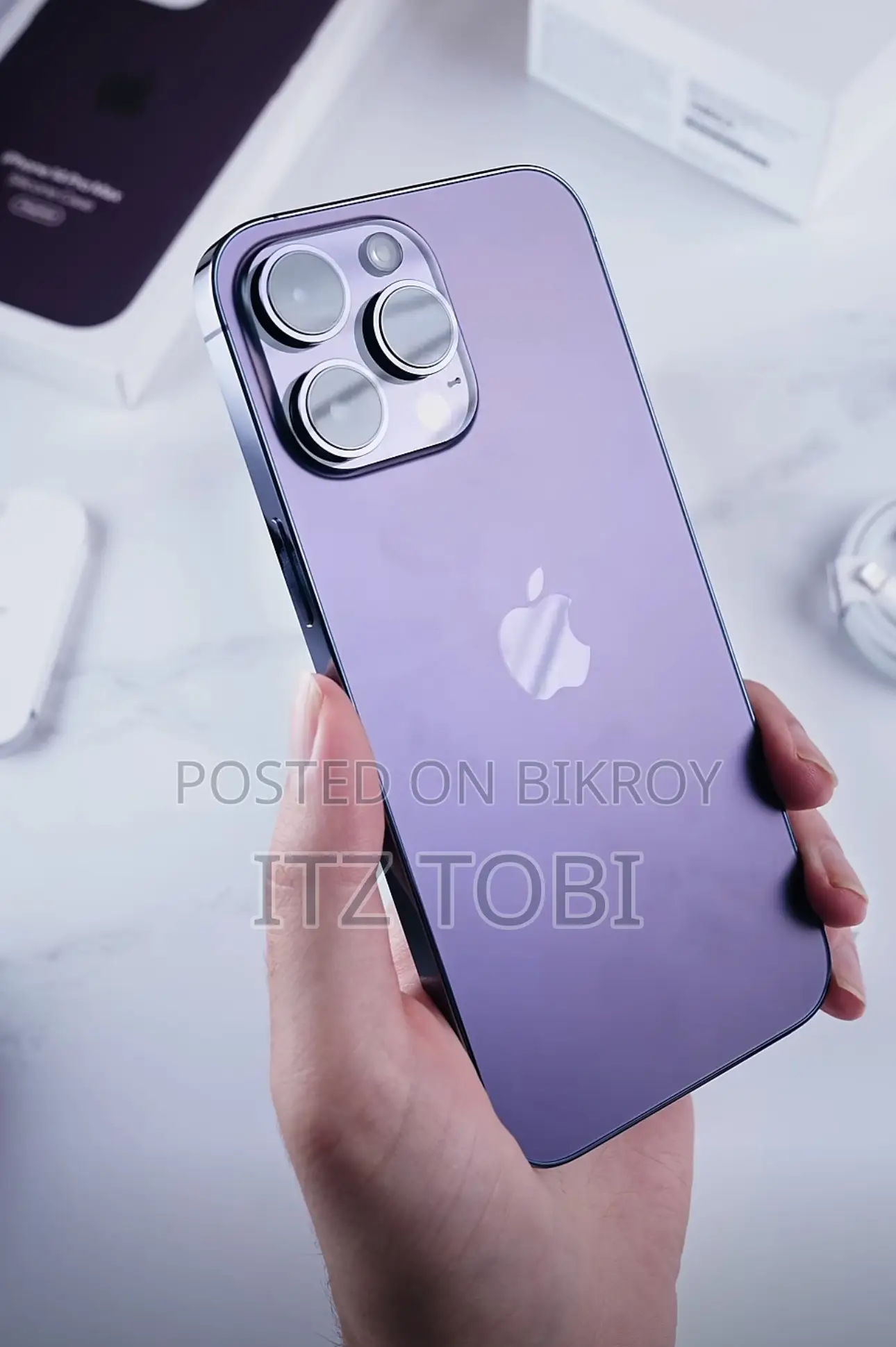 অ্যাপল আইফোন ১৪ প্রো ম্যাক্স ১২৮ জিবি পার্পল