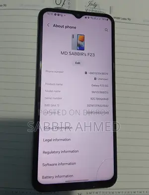 স্যামসাং গ্যালাক্সি এফ২৩ ১২৮ জিবি ব্লু