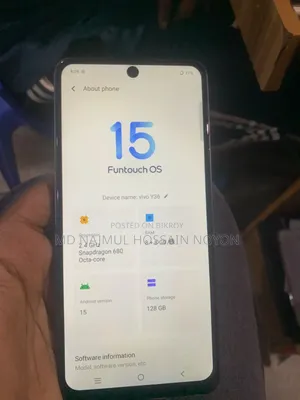 Vivo Y36 128 GB Black