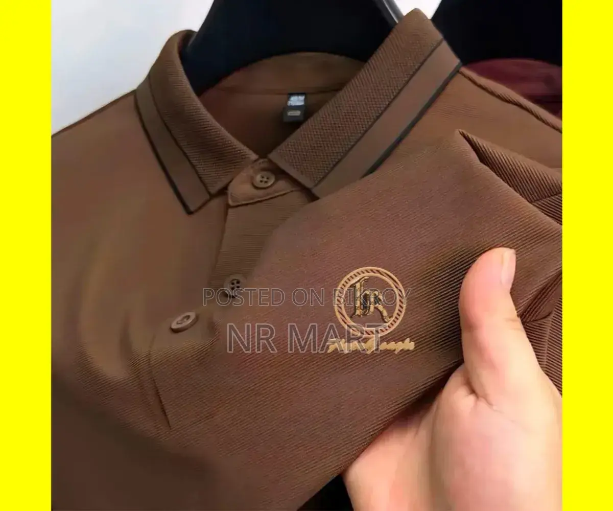 Trendy Premium Polo Shirt with China Sticker