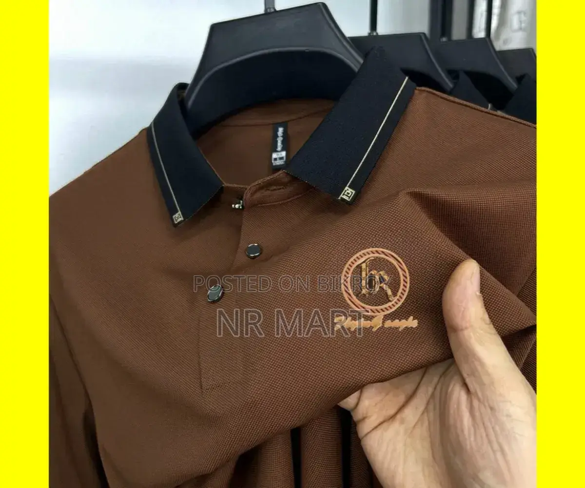 Trendy Premium Polo Shirt with China Sticker