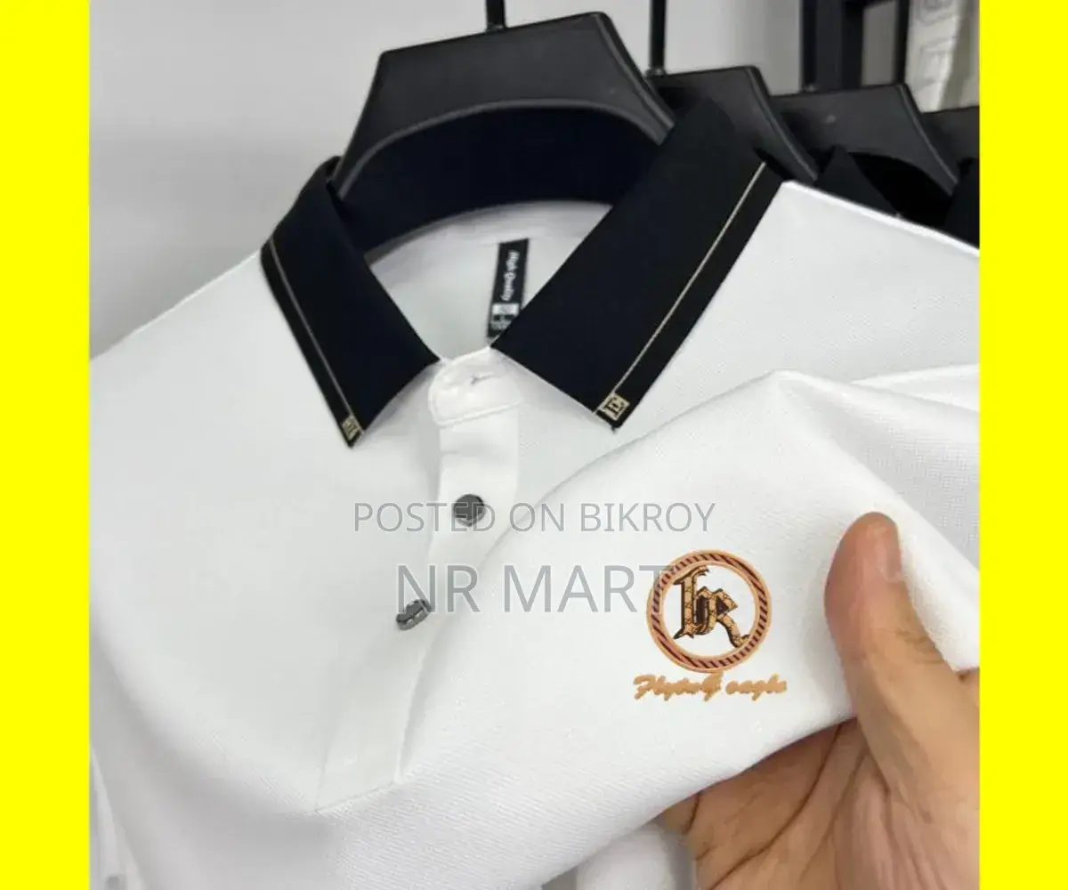 Trendy Premium Polo Shirt with China Sticker